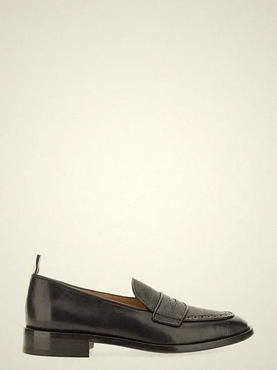 Thom Browne Flexible Sole Penny Loafer aus Kalbsleder MFL076A 05584 141548780