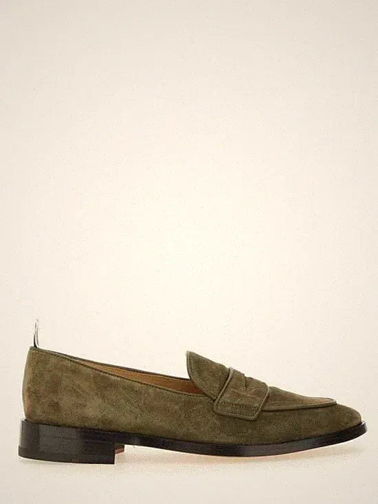 Thom Browne Wildleder College Penny Loafer MFL087A L0037 320 141548840 [U]