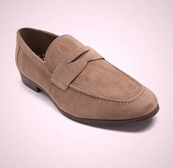 Thomas Crick Harley Herren Minx Penny Loafer Slipper Wildleder Smart Schuhe