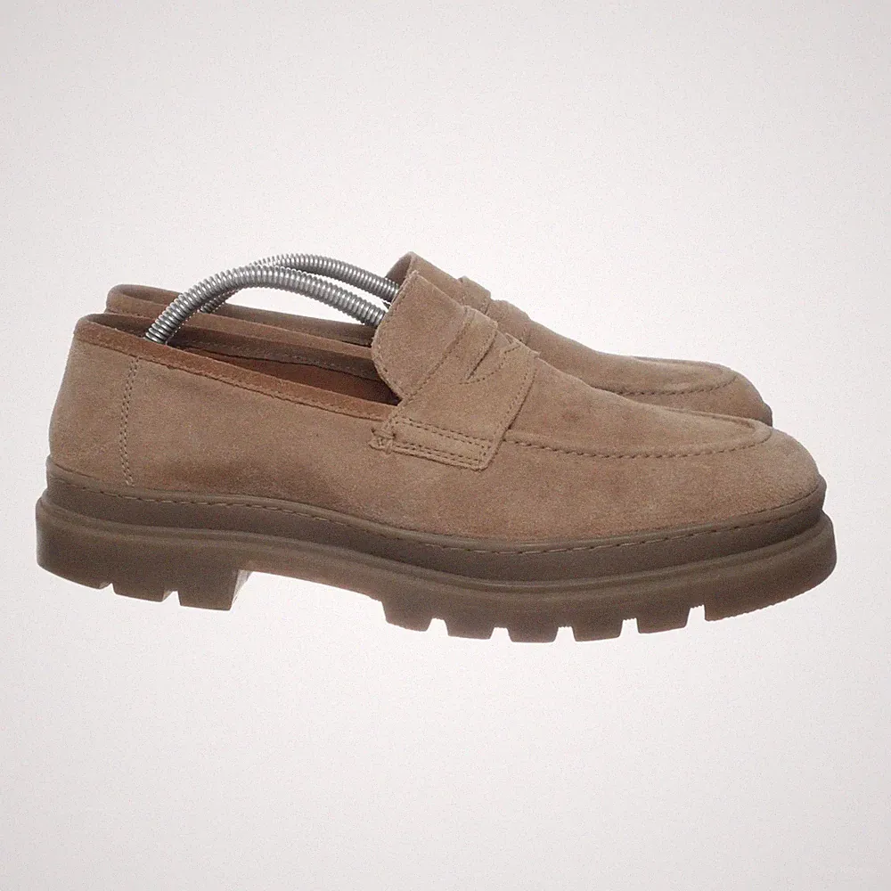 Thomas & Thomas, Loafers, Größe: 44 1/2, Beige, Herren #F5e