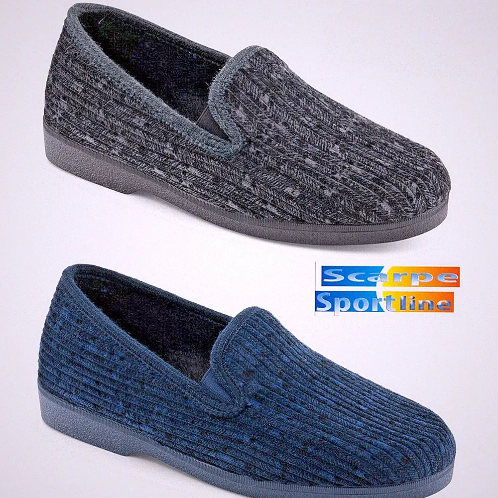 TIGLIO 1802 ANTHRAZIT BLAU HAUSSCHUHE SCHUHE HALBSCHUHE HERREN WINTER