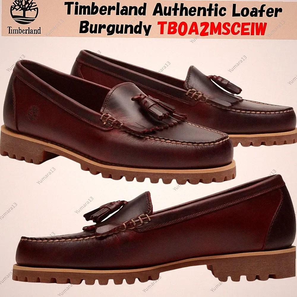 Timberland Authentic Loafer Burgundy TB0A2MSCEIW Herren Gr.