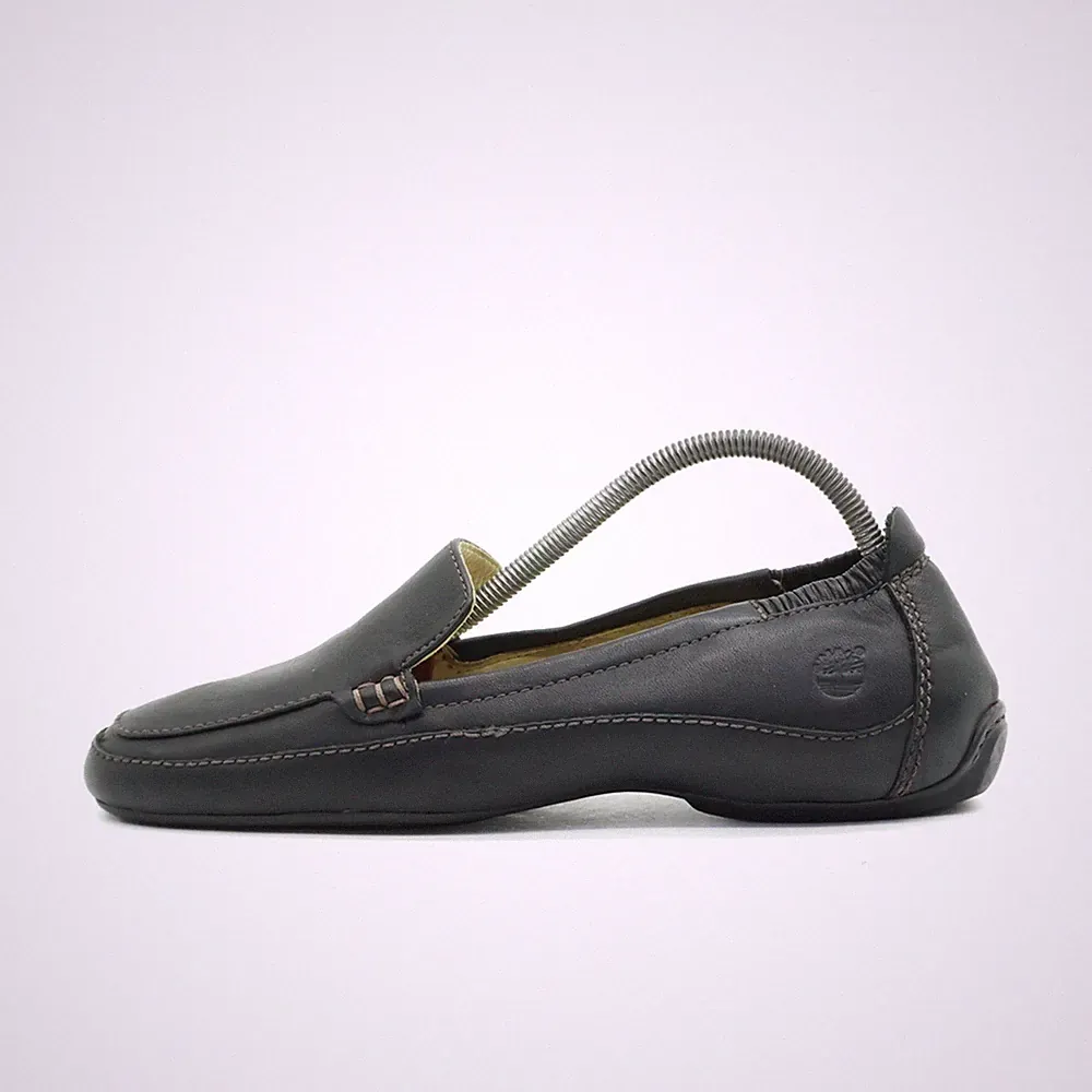 Timberland Damen 35397 Loafer Schwarz Echtes Leder Komfortabel Mokassin EU 38