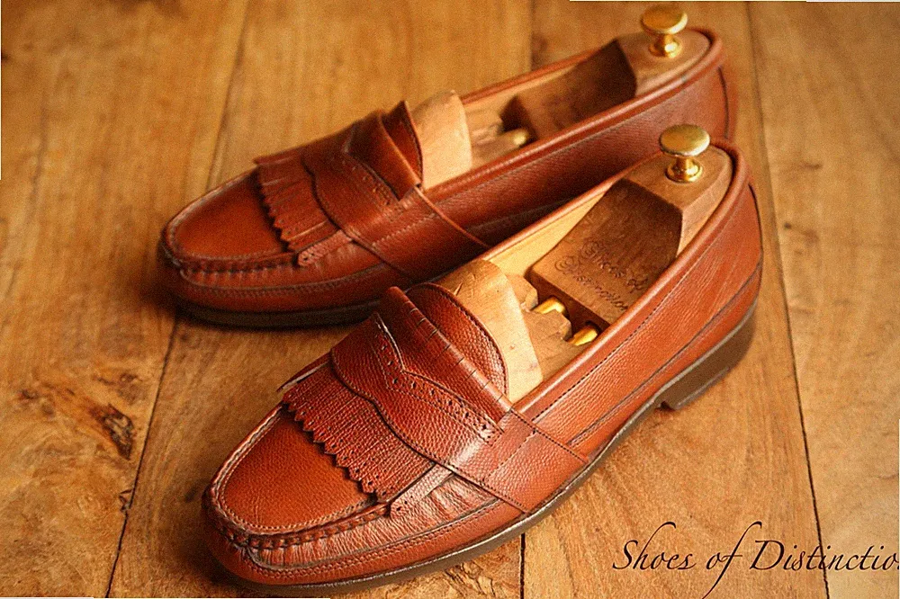 Timberland hellbraune Penny Loafer Schuhe Herren UK 9,5 W EU 43,5 US 10