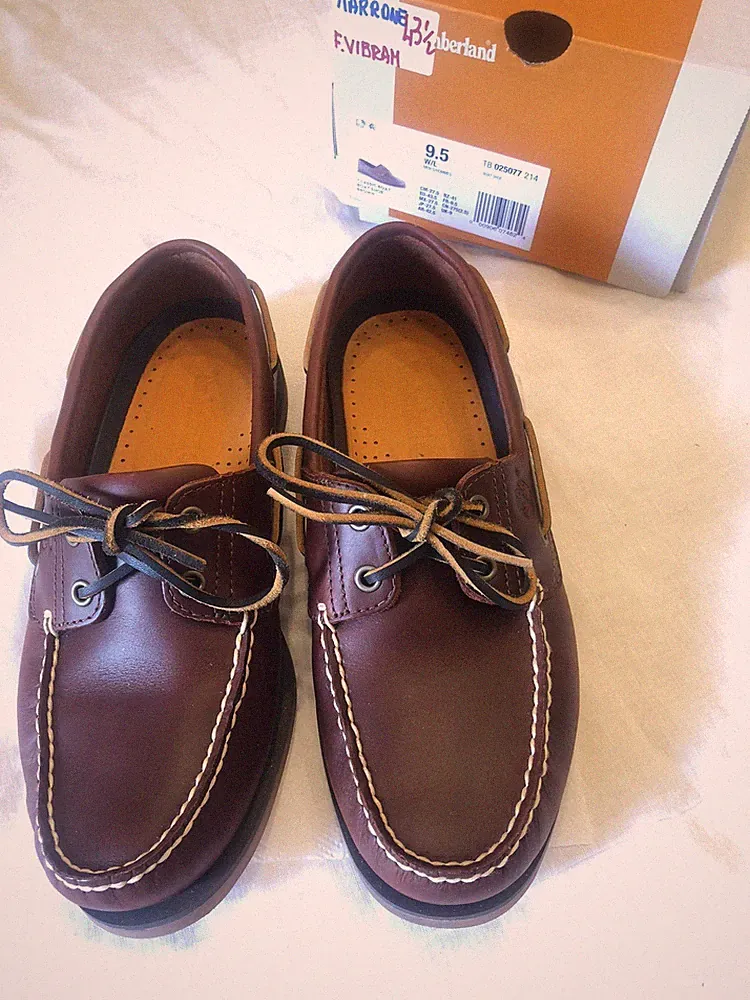 Timberland Herren 43,5 (UK9,5) GEBRAUCHT SAISON 2026 NUR ANPROBIEREN Farbe braun