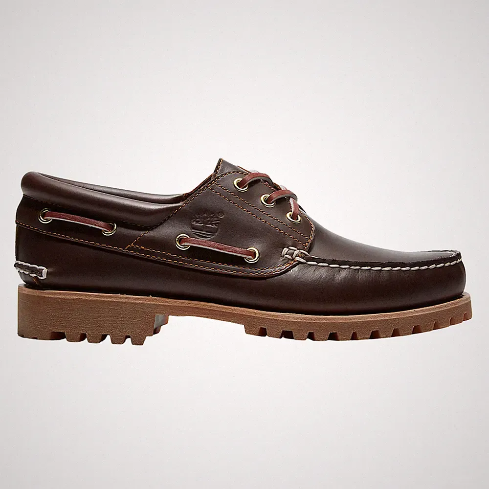 Timberland Herren Bootsschuh Authentic Lederobermaterial Mittelbraun