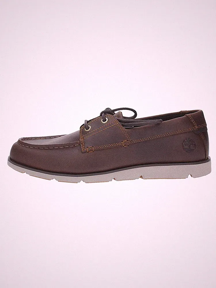 Timberland Herren Leder Halbschuh Braun Tb0a42x7em410
