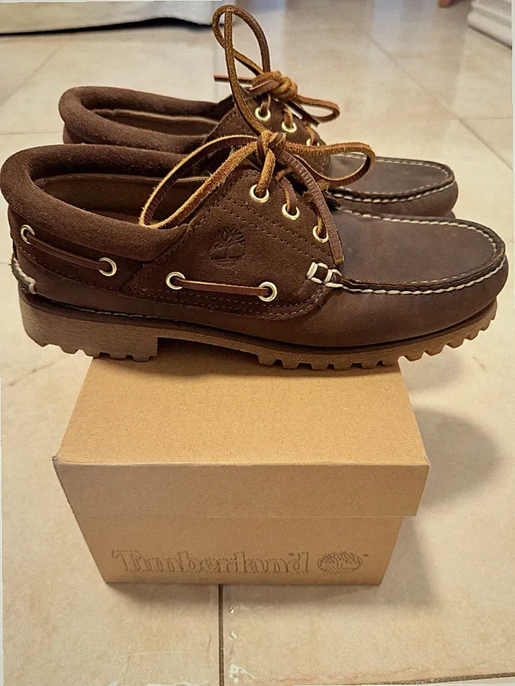 Timberland Herren Winter Halbschuhe Leder 3 Eye Gr. 40