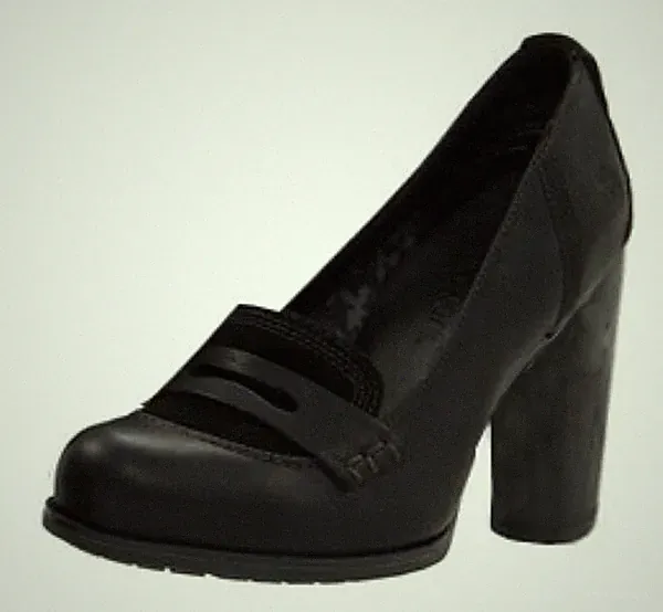 Timberland NEVALI Loafer Damen Leder Pumps Gr 37 UK4 Earthkeepers Schuhe elegant