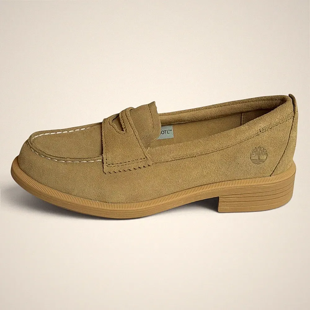 Timberland Verona Square Loafer Damen EU 37 / 23 cm Wildleder Beige