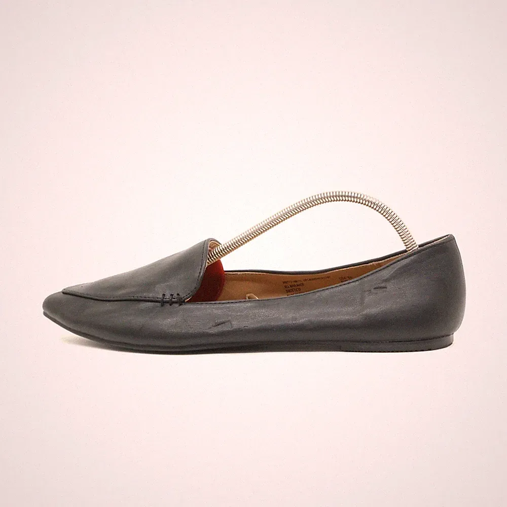 Time and Tru Damen Loafer EU 39.5 Loafers Schwarz Synthetik Bequem Slipper