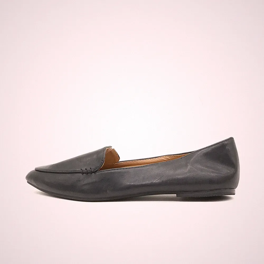 Time and Tru Damen Schuhe EU 40,5 Loafer Schwarz Synthetik Komfortweite