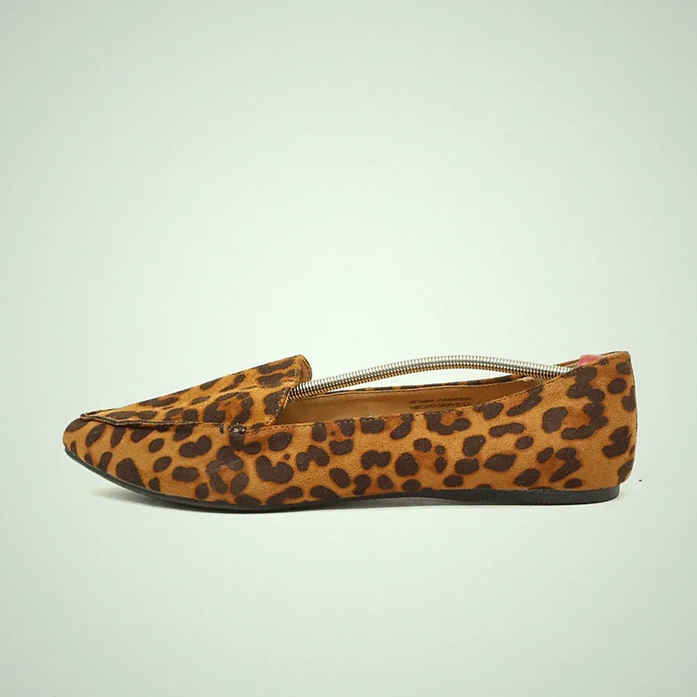 Time and Tru Damen Schuhe EU 44 Leopard Braun Beige
