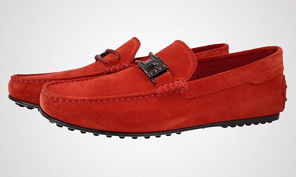 TOD'S FERRARI Gommini Driving Mokassins Loafer Slipper Schuhe - NEU - 6 40