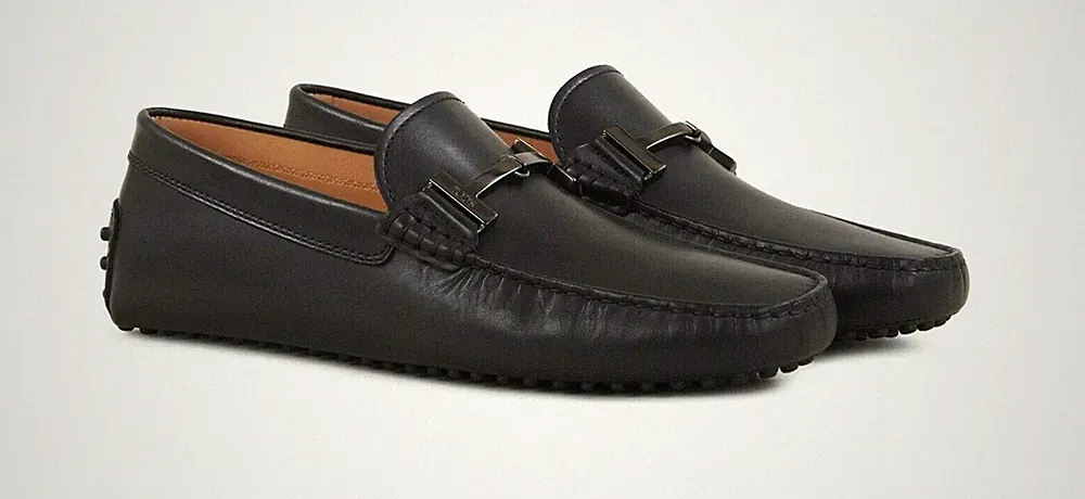 Tod's Halbschuh Double T Driver Herren SCHUHE shoes loafers herrenschuhe 100%aut.