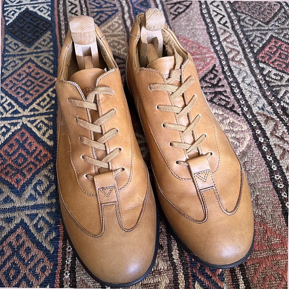 Tod's Halbschuhe Braun Leder Herren Größe UK 9,5 EU 44