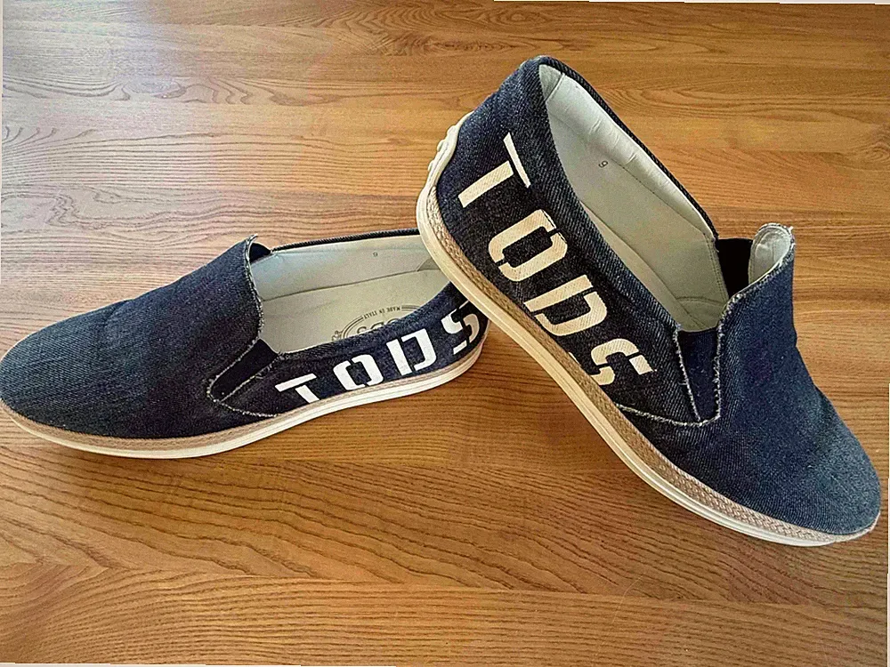 Blau Loafer