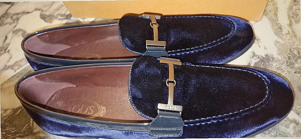 TOD'S LOAFER MOKASSIN elegant & UNIKAT 101/2 10,5 Größe 45 Herren Slipper