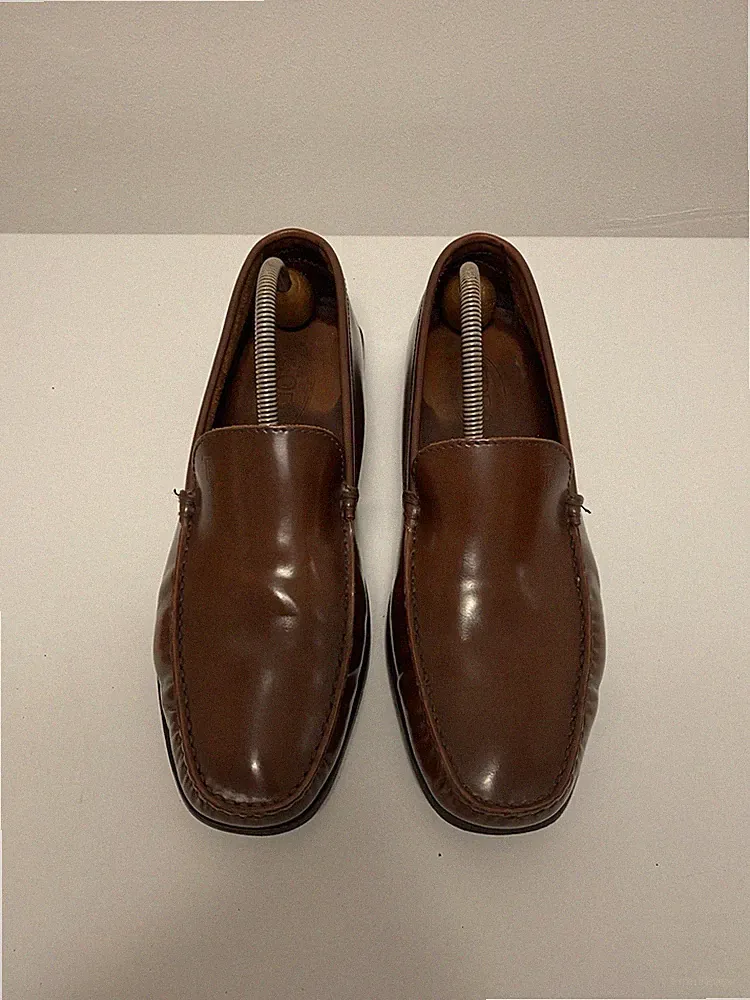 TOD‘S Loafer Mokassin Slipper Made in Italy Lederschuhe Herren Gr. 42,5