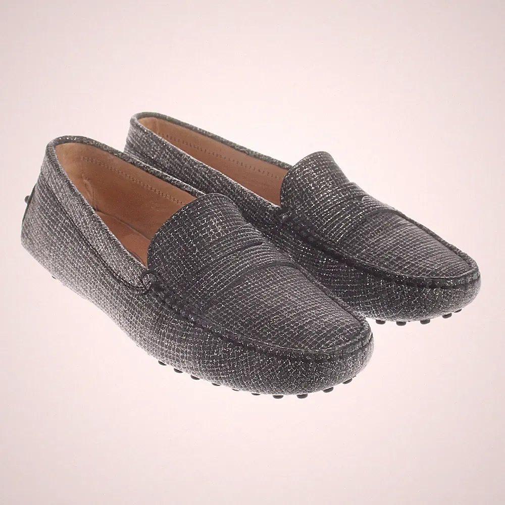 Tod´s Loafers 36 EUR Metallic Gut