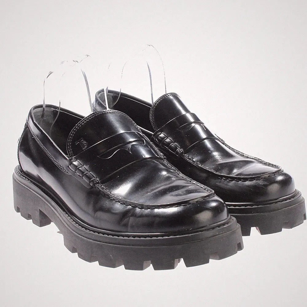 Tod´s Loafers 41,5 EUR UK 7,5 Schwarz Sehr gut