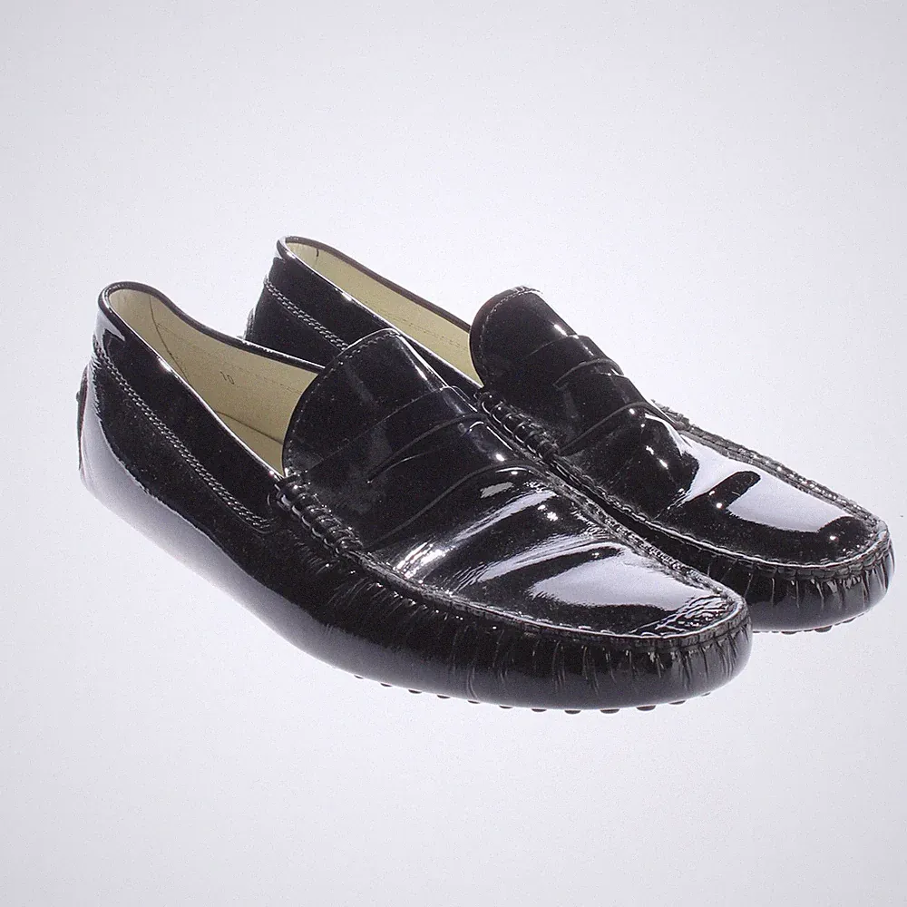 Tod´s Loafers 44,5 EUR UK 10 Schwarz Sehr gut