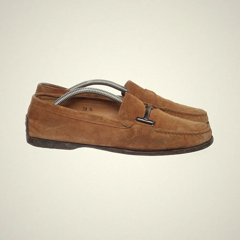 Tod's, Loafers, Größe: 38 1/2, Braun, Herren #Dw8