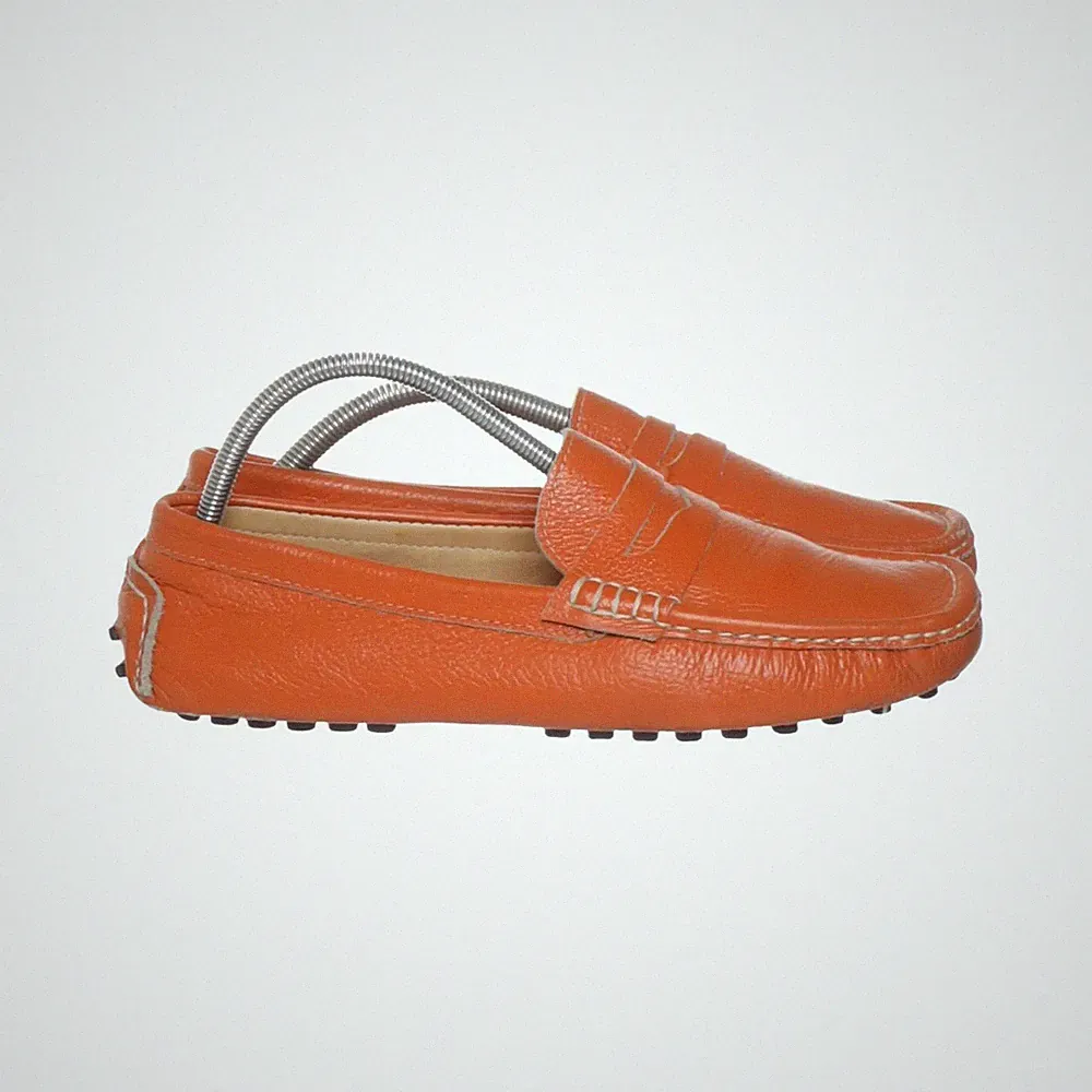Tod's, Loafers, Größe: 38, Orange, Damen #Xmd