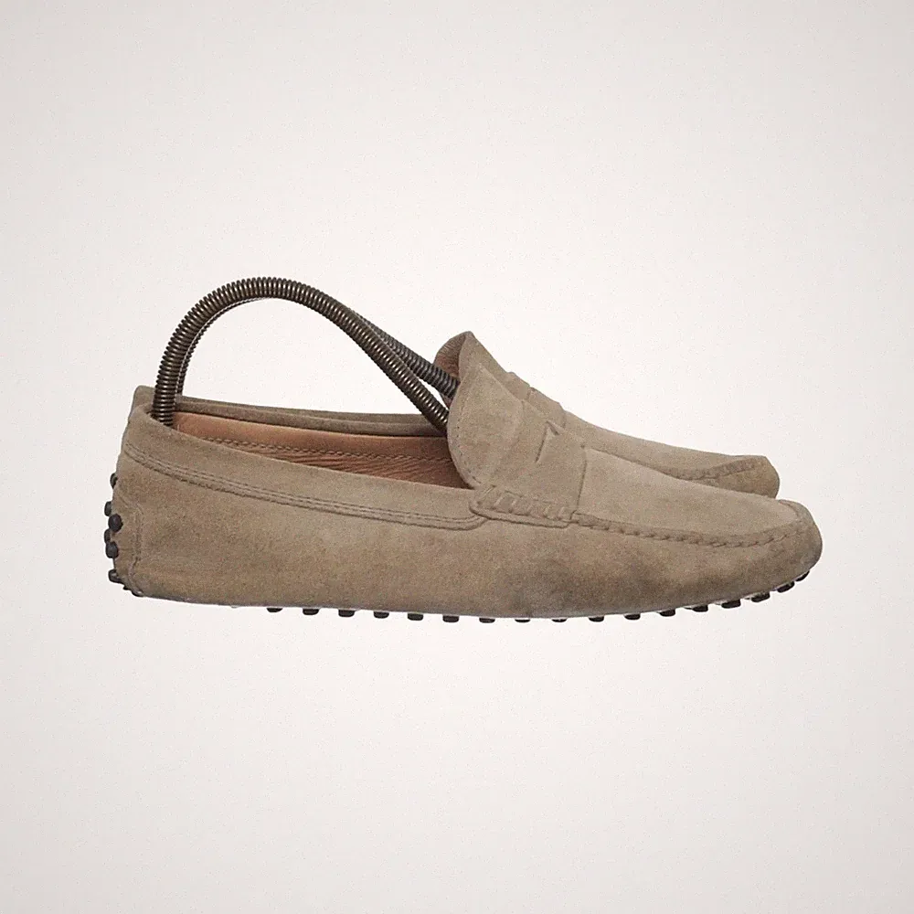 Tod's, Loafers, Größe: 39 1/2, Beige, Herren #sPP