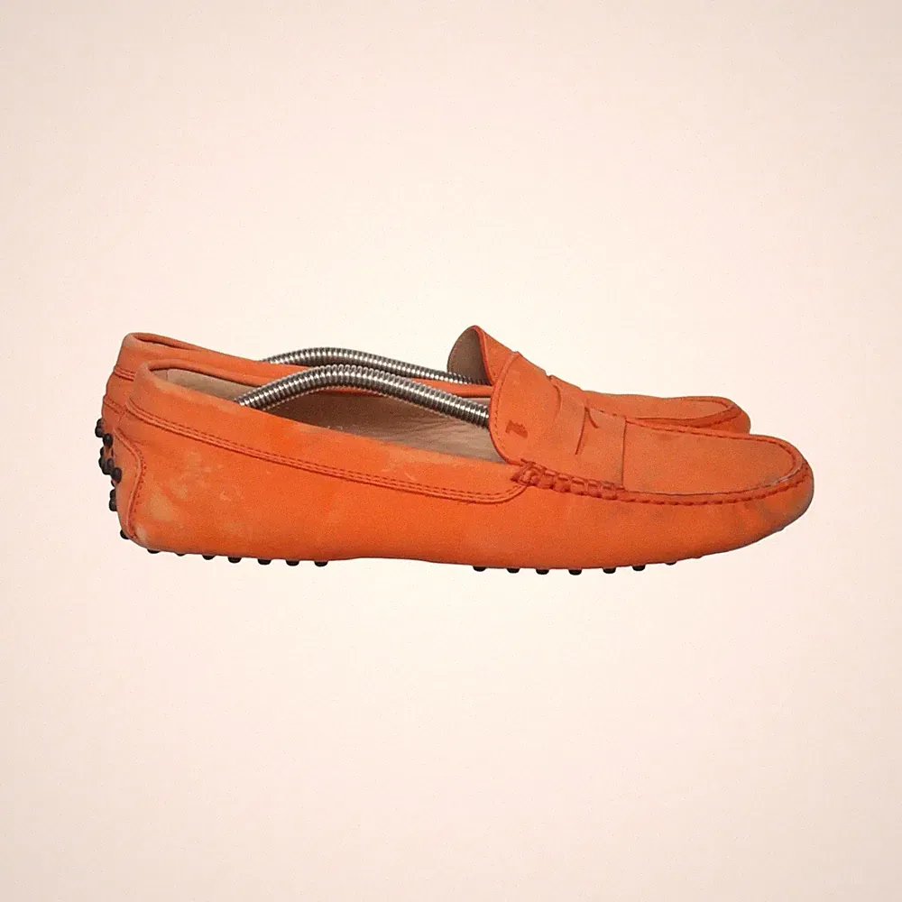 Tod's, Loafers, Größe: 40, Orange, Damen #P6x