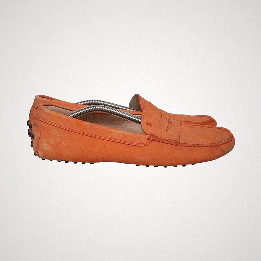 Tod's, Loafers, Größe: 40, Orange, Damen #P6x