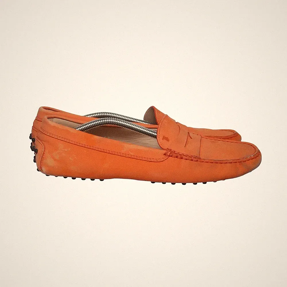 Tod's, Loafers, Größe: 40, Orange, Damen #P6x
