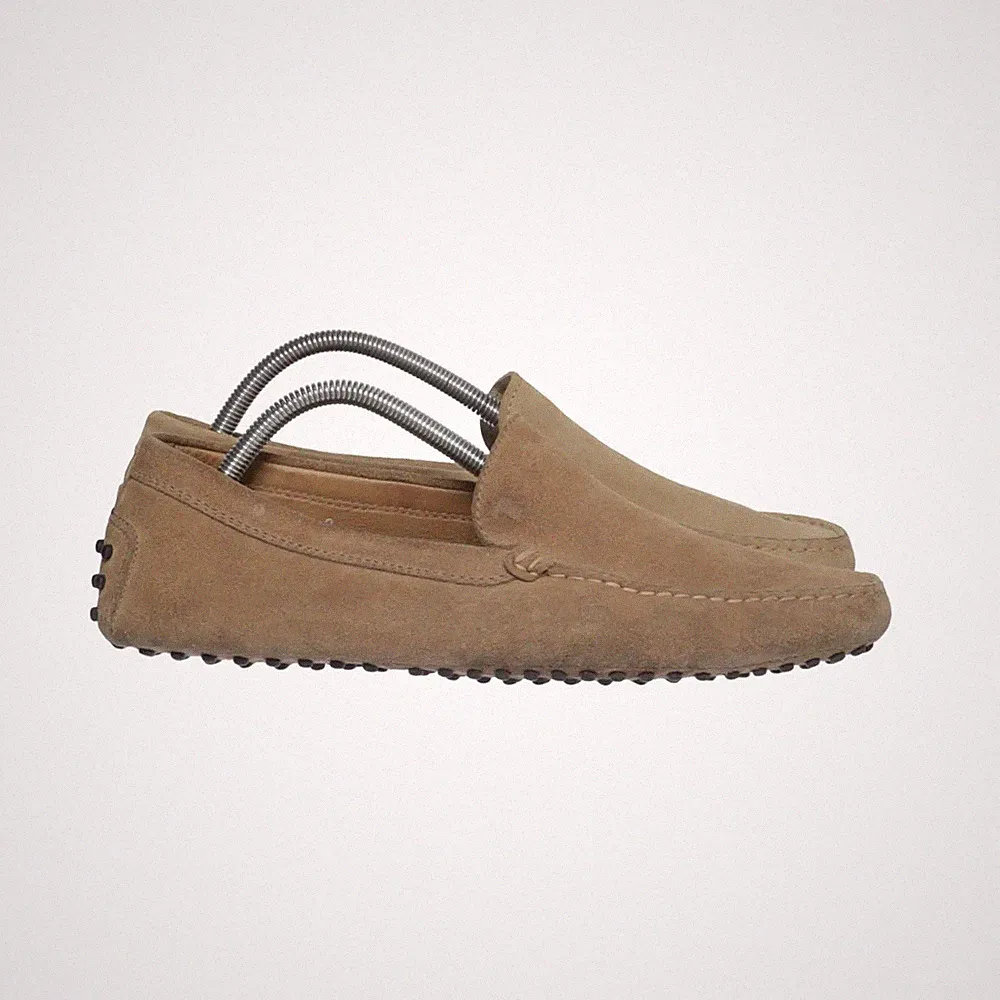 Tod's, Loafers, Größe: 41 1/2, Leder, Beige, Herren #6MG