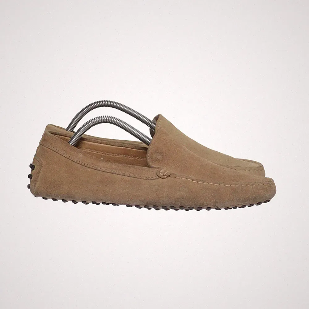 Tod's, Loafers, Größe: 41 1/2, Leder, Beige, Herren #6MG