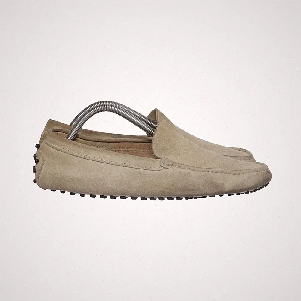 Tod's, Loafers, Größe: 42 1/2, Leder, Beige, Herren #NsG