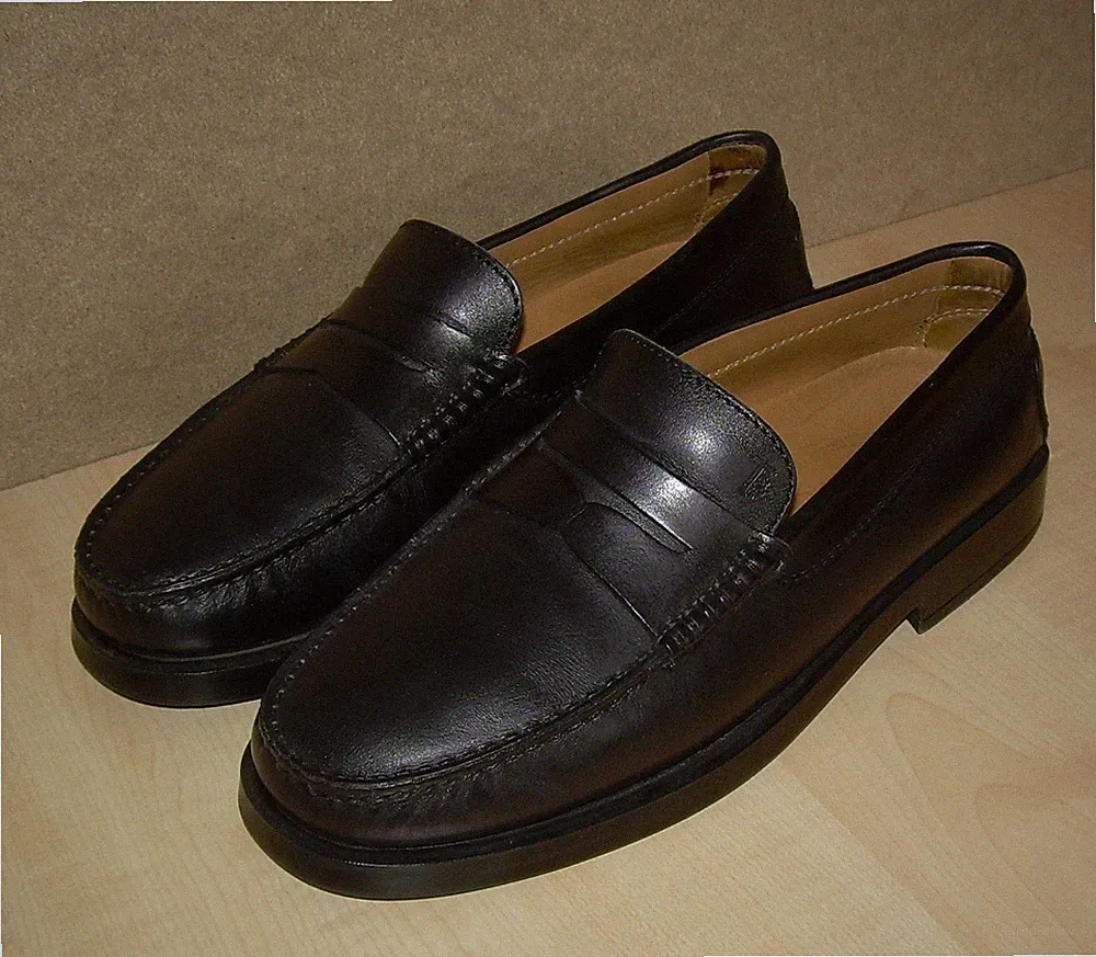 TOD´s Penny Loafer schwarz Gr 7 Neupreis 590€