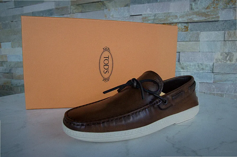 Tod´s Slipper 40 6 Schuhe Halbschuhe Mokassins braun sfumato neu ehem UVP 490 €