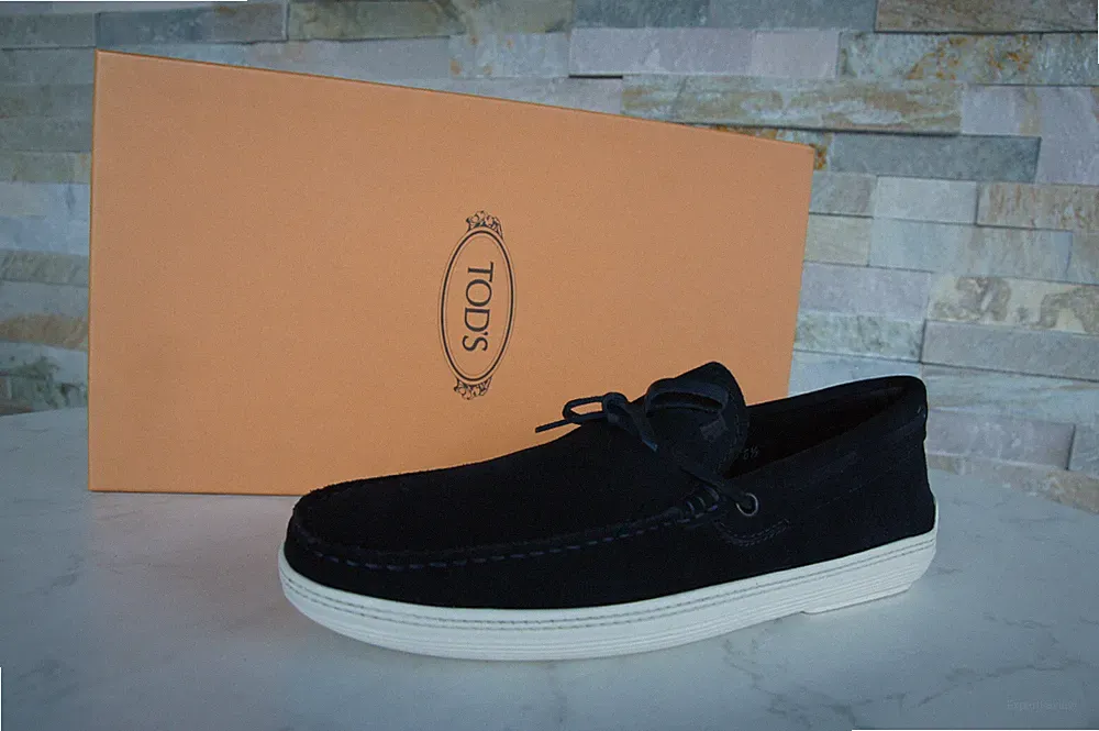 Tod´s Slipper EU 40,5 6,5 Schuhe Loafers Halbschuhe schwarz neu ehem UVP 490 €