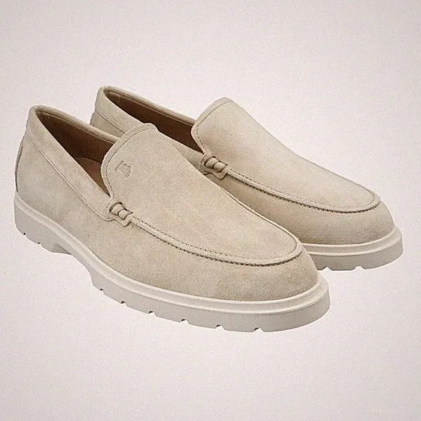 Tods 6S Herren Wildleder Slipper Halbschuhe Beige C606 151004149 [U]