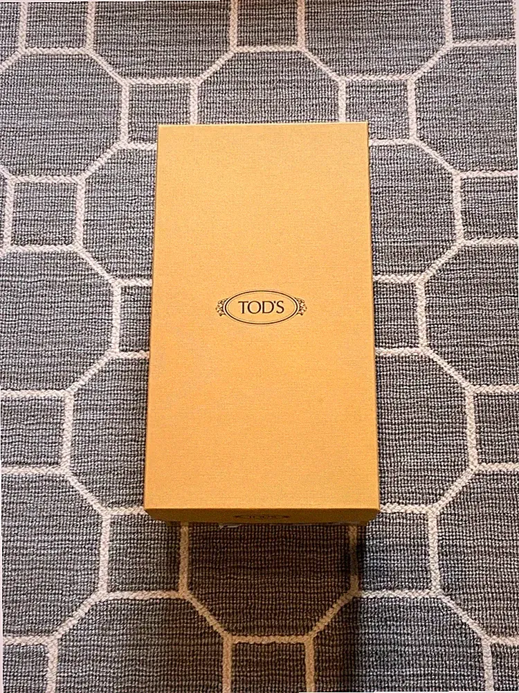 Tods blue suede mens loafer size 7 excellent condition almost like new with box