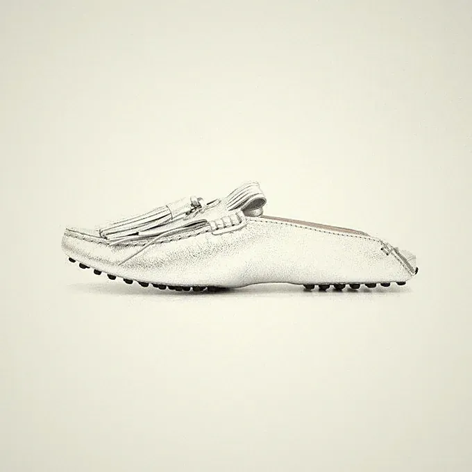 Tods Damen Pampel Fahrschuhe Silber 157279499 [U]