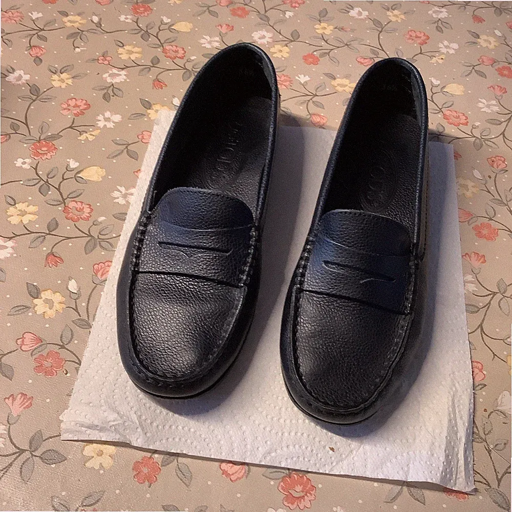 Tods Loafer, Blau, Gr.36,5 , Gomini, Mokassin