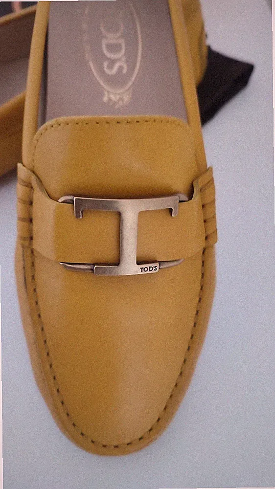 Tods/Loafer Gommino Gr: 39, gelb im Original Karton+ Staubbeutel, edel !