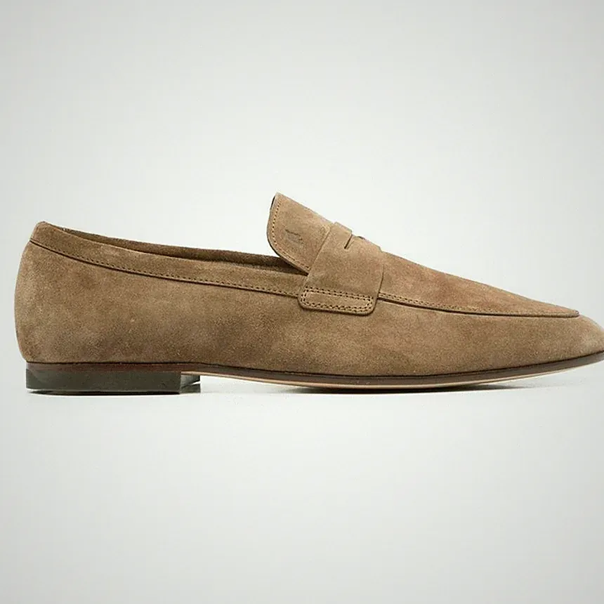 Tods Rucksack Suede Penny Loafer RE0 C801 58523744 [U]