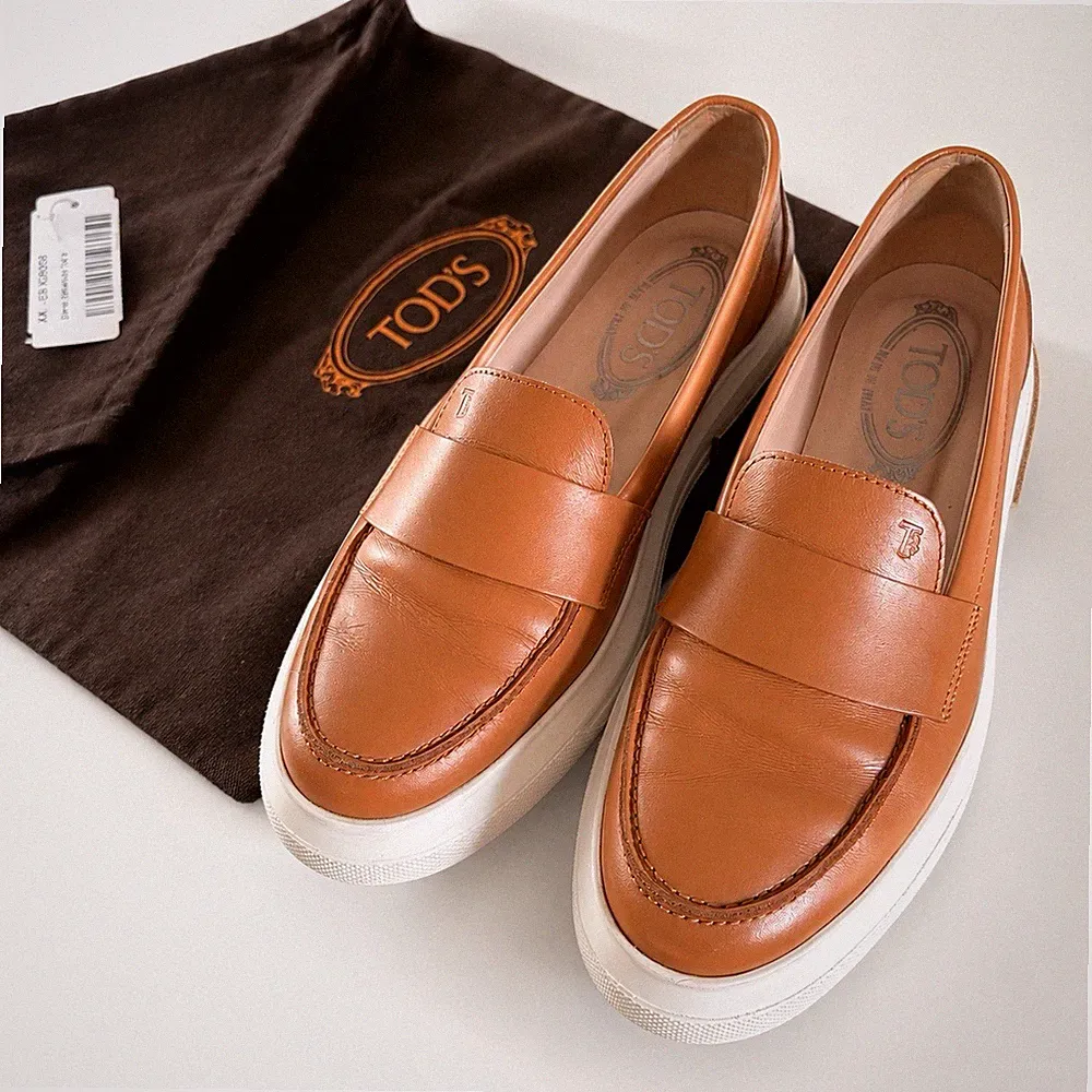Tods Tod´s 36,5 Slipper Halbschuhe Loafers Schuhe Leder