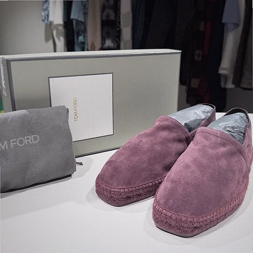 Lila Loafers Herren