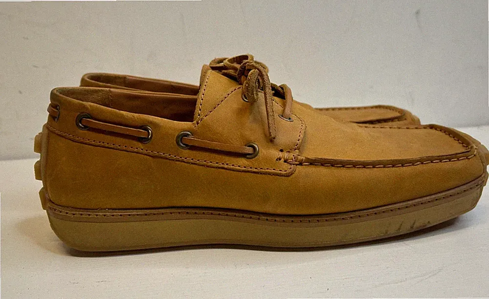 Tommy Hilfiger braune Schuhe Martine Rose Leder Driving Halbschuhe UK Größe 6,5