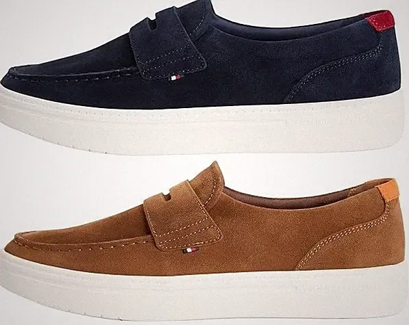 Tommy Hilfiger Halbschuhe FM0FM05786 Coconut Grove und Desert Sky