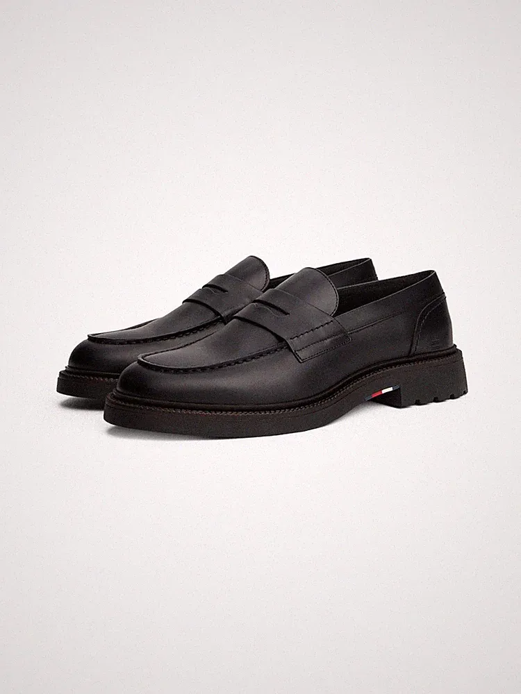 TOMMY HILFIGER HILFIGER COMFORT LWT LTH LOAFER Slipper , Loafer, Gr. 44