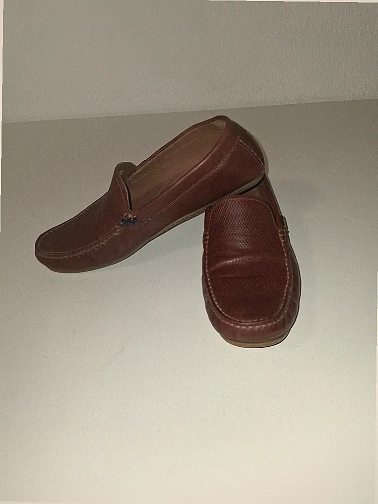 Tommy Hilfiger Loafers Braun Leder - Gr. 41